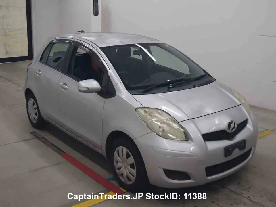 2010 Toyota Vitz - photo 1 2010 Toyota Vitz Silver Sedan for sale, Japanese used car export | GULJI TRADERS