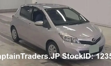 2013 Toyota Vitz Silver Sedan for sale, Japanese used car export | GULJI TRADERS