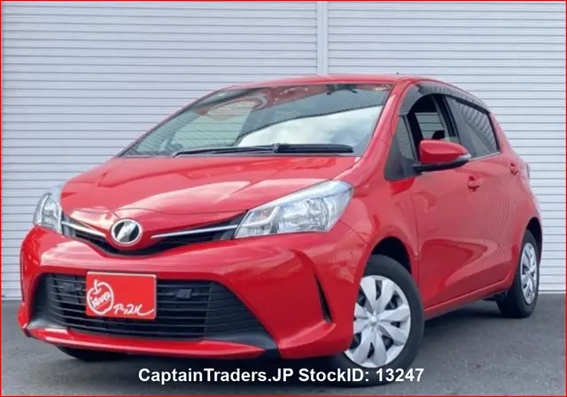 2015 Toyota Vitz - photo 1 2015 Toyota Vitz Red Sedan for sale, Japanese used car export | GULJI TRADERS