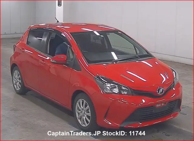 2016 Toyota Vitz - photo 1 2016 Toyota Vitz Red Sedan for sale, Japanese used car export | GULJI TRADERS