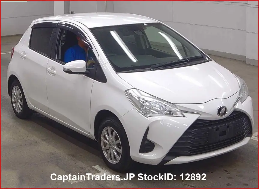 2017 Toyota Vitz - photo 1 2017 Toyota Vitz White Sedan for sale, Japanese used car export | GULJI TRADERS