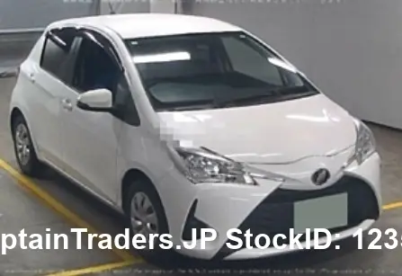 2017 Toyota Vitz White Sedan for sale, Japanese used car export - photo 1 of 22 | GULJI TRADERS