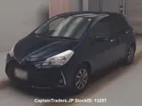 2018 Toyota Vitz BLUE Sedan for sale, Japanese used car export - photo 1 of 11 | GULJI TRADERS
