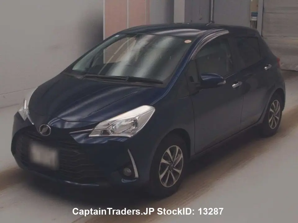 2018 Toyota Vitz - photo 1 2018 Toyota Vitz BLUE Sedan for sale, Japanese used car export - photo 1 of 11 | GULJI TRADERS