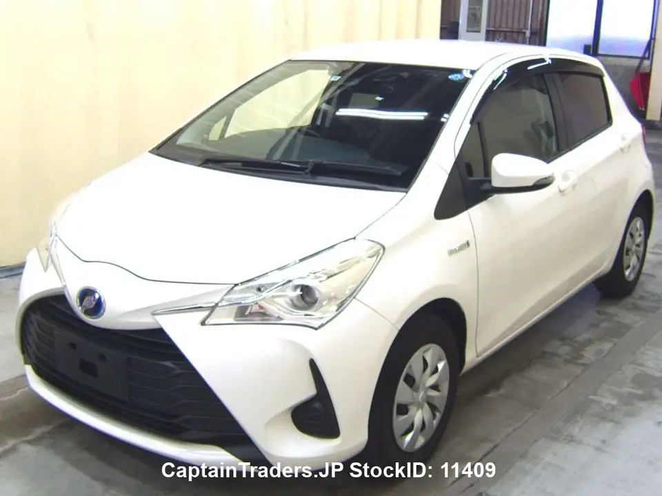 2018 Toyota Vitz White Sedan for sale, Japanese used car export | GULJI TRADERS