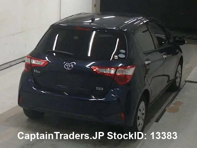 2019 Toyota Vitz BLUE Sedan for sale, Japanese used car export | GULJI TRADERS