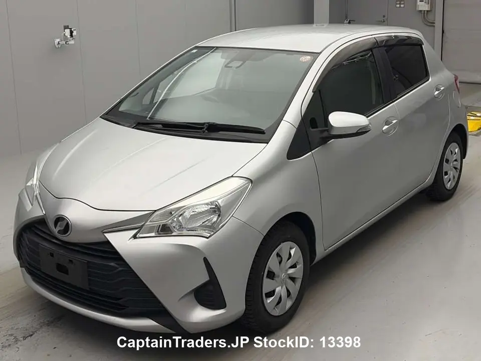 2019 Toyota Vitz Silver Sedan for sale, Japanese used car export - photo 1 of 10 | GULJI TRADERS