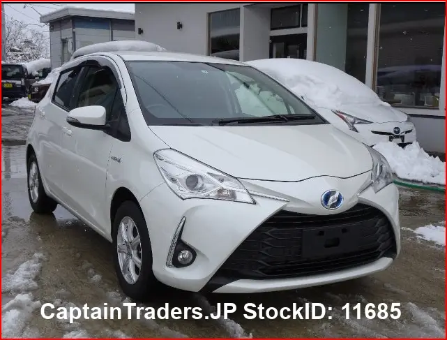 2019 Toyota Vitz - photo 1 2019 Toyota Vitz Pearl Sedan for sale, Japanese used car export | GULJI TRADERS