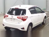 2019 Toyota Vitz F Package White Sedan for sale, Japanese used car export - photo 3 of 12 | GULJI TRADERS