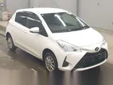 2019 Toyota Vitz F Package White Sedan for sale, Japanese used car export - photo 6 of 12 | GULJI TRADERS