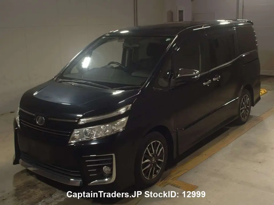 2015 Toyota Voxy Black Van for sale, Japanese used car export | GULJI TRADERS