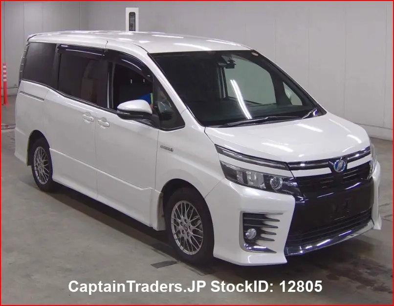 2016 Toyota Voxy - photo 1 2016 Toyota Voxy Pearl Van for sale, Japanese used car export | GULJI TRADERS