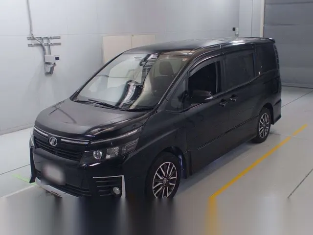 2014 Toyota Voxy Push Start Zs Black Van for sale, Japanese used car export | GULJI TRADERS