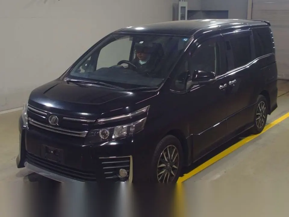 2014 Toyota Voxy Push Start Zs Black Van for sale, Japanese used car export - photo 1 of 27 | GULJI TRADERS