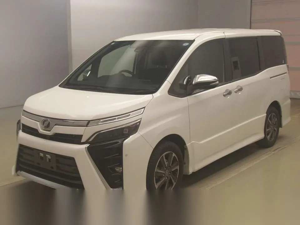 2018 Toyota Voxy Push Start Zs Kirameki Pearl Van for sale, Japanese used car export - photo 1 of 13 | GULJI TRADERS