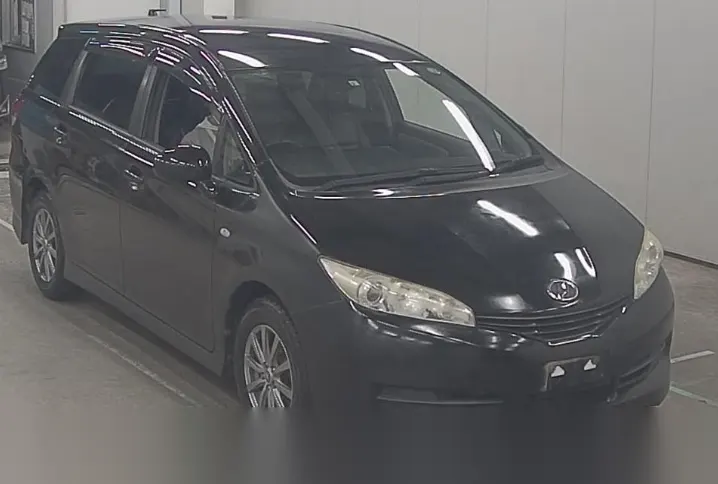 2009 Toyota Wish 1.8 X Packege Black Van for sale, Japanese used car export - photo 1 of 7 | GULJI TRADERS