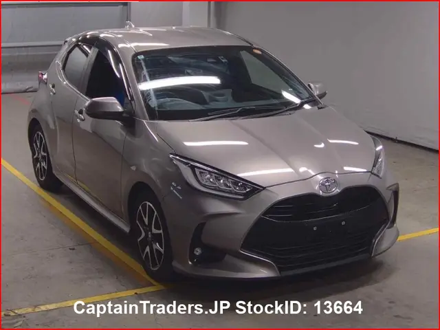 2020 Toyota Yaris BEIGE Sedan for sale, Japanese used car export | GULJI TRADERS