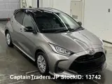 2021 Toyota Yaris SIVER GREY Sedan for sale, Japanese used car export - photo 1 of 13 | GULJI TRADERS