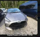 2021 Toyota Yaris SIVER GREY Sedan for sale, Japanese used car export - photo 12 of 13 | GULJI TRADERS