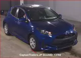 2021 Toyota Yaris BLUE Sedan for sale, Japanese used car export - photo 2 of 12 | GULJI TRADERS