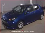 2021 Toyota Yaris BLUE Sedan for sale, Japanese used car export - photo 4 of 12 | GULJI TRADERS