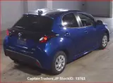 2021 Toyota Yaris BLUE Sedan for sale, Japanese used car export - photo 5 of 12 | GULJI TRADERS