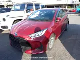 2021 Toyota Yaris Red Sedan for sale, Japanese used car export - photo 8 of 23 | GULJI TRADERS