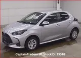 2023 Toyota Yaris Silver Sedan for sale, Japanese used car export - photo 1 of 12 | GULJI TRADERS
