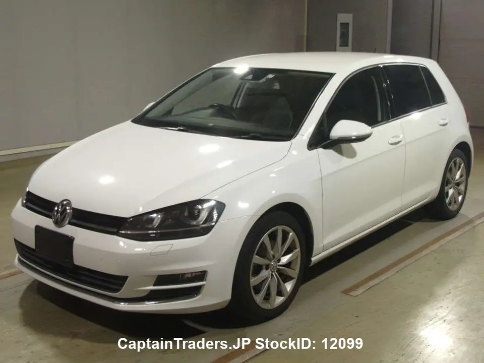2015 Volks Golf White Sedan for sale, Japanese used car export - photo 1 of 29 | GULJI TRADERS