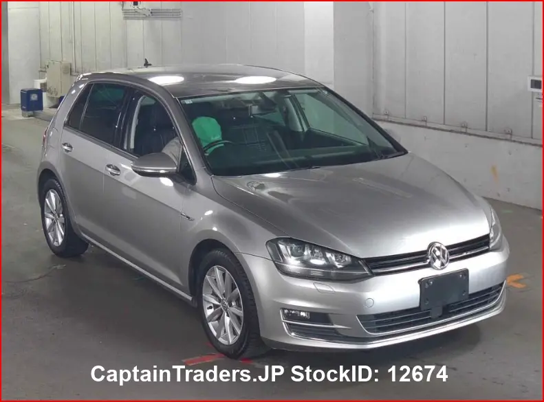 2015 Volks Golf Silver Sedan for sale, Japanese used car export | GULJI TRADERS