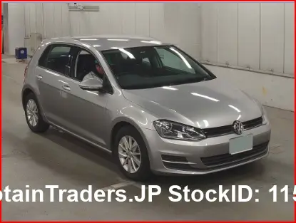 2015 Volks Golf - photo 1 2015 Volks Golf Silver Sedan for sale, Japanese used car export | GULJI TRADERS