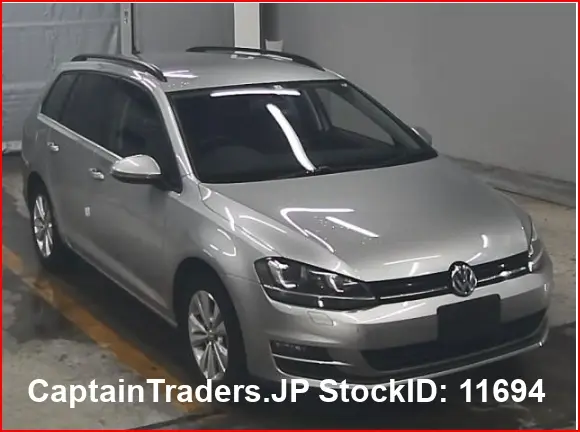 2015 Volks Golf Variant Silver Sedan for sale, Japanese used car export | GULJI TRADERS