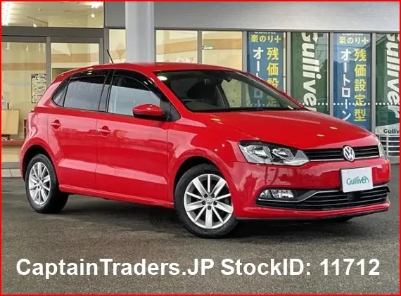 2017 Volks Polo - photo 1 2017 Volks Polo Red Sedan for sale, Japanese used car export | GULJI TRADERS