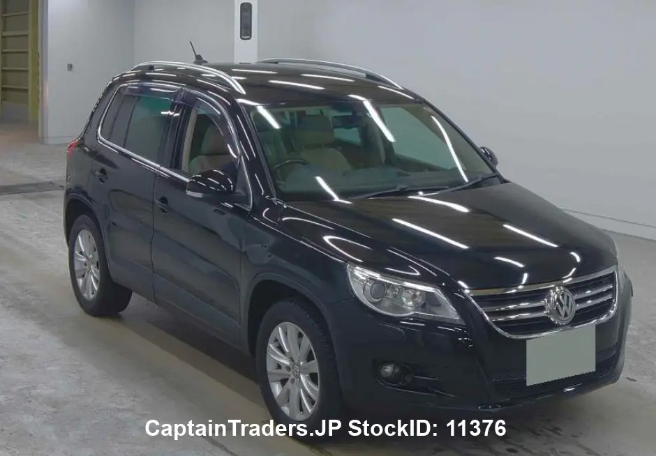 2010 Volks Tiguan Black SUV for sale, Japanese used car export | GULJI TRADERS