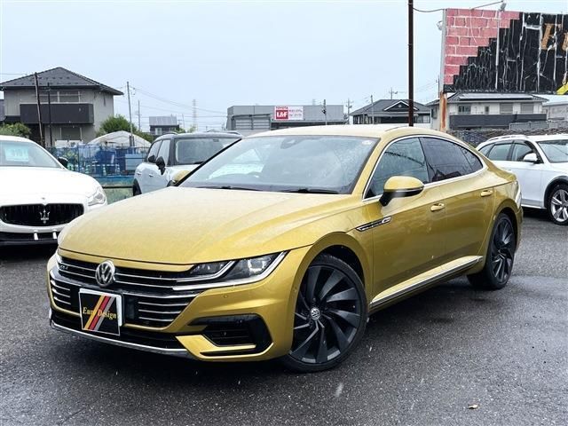2017 Volkswagen Arteon R-Line 4MOTION Advan - photo 1 2017 Volkswagen Arteon R-Line 4MOTION Advan Yellow Sedan for sale, Japanese used car export - photo 1 of 9 | GULJI TRADERS