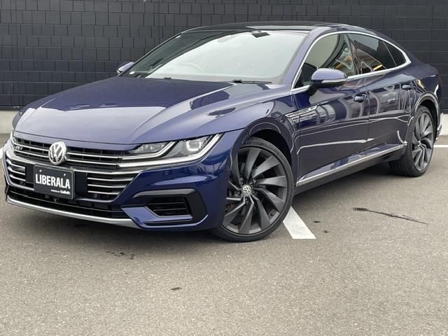 2018 Volkswagen Arteon Arteon R-Line 4M Advance - photo 1 2018 Volkswagen Arteon Arteon R-Line 4M Advance Blue Sedan for sale, Japanese used car export | GULJI TRADERS